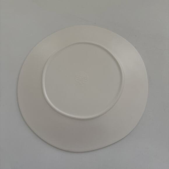 Rae Dunn Melamine BACKYARD Dinner Plates 10" Set of 4 Farmhouse Country - Picture 3 of 9